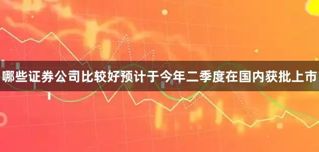 哪些证券公司比较好预计于今年二季度在国内获批上市